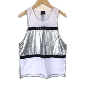 Womens Top Lime and Vine Rachel White Medium